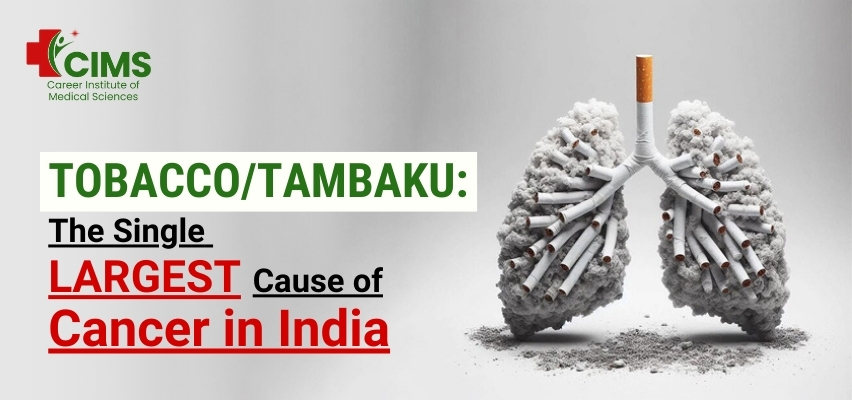 TobaccoTambaku The Single Largest Cause of Cancer in India